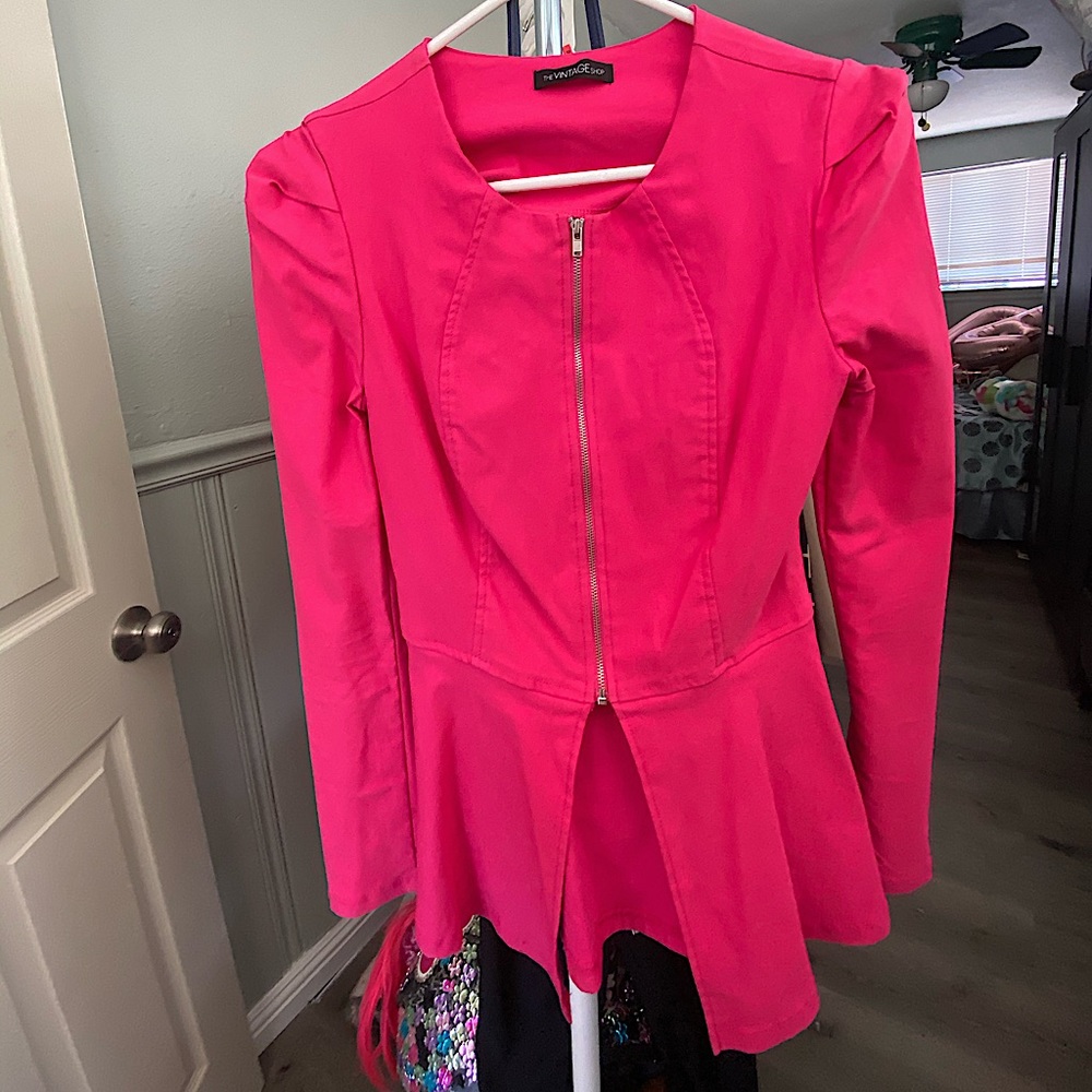 Pink Blazer